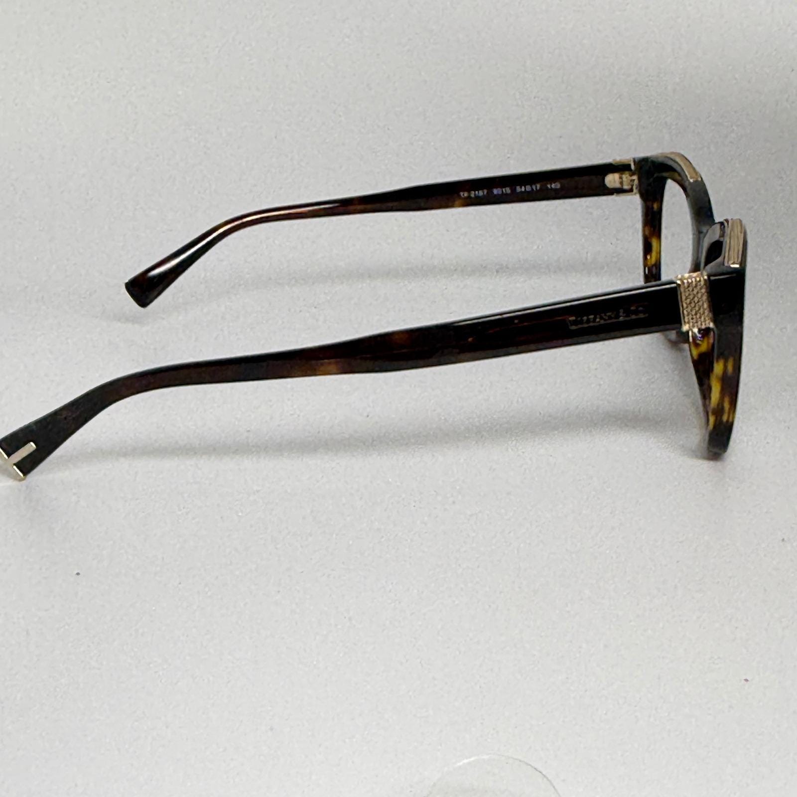 Tiffany & Co TF 2167 8015 Eyeglasses Havana Tortoise Gold  display picture 2