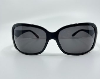Bvlgari 8013-B 501-87 65 16 3N Sunglasses Black Silver H6378