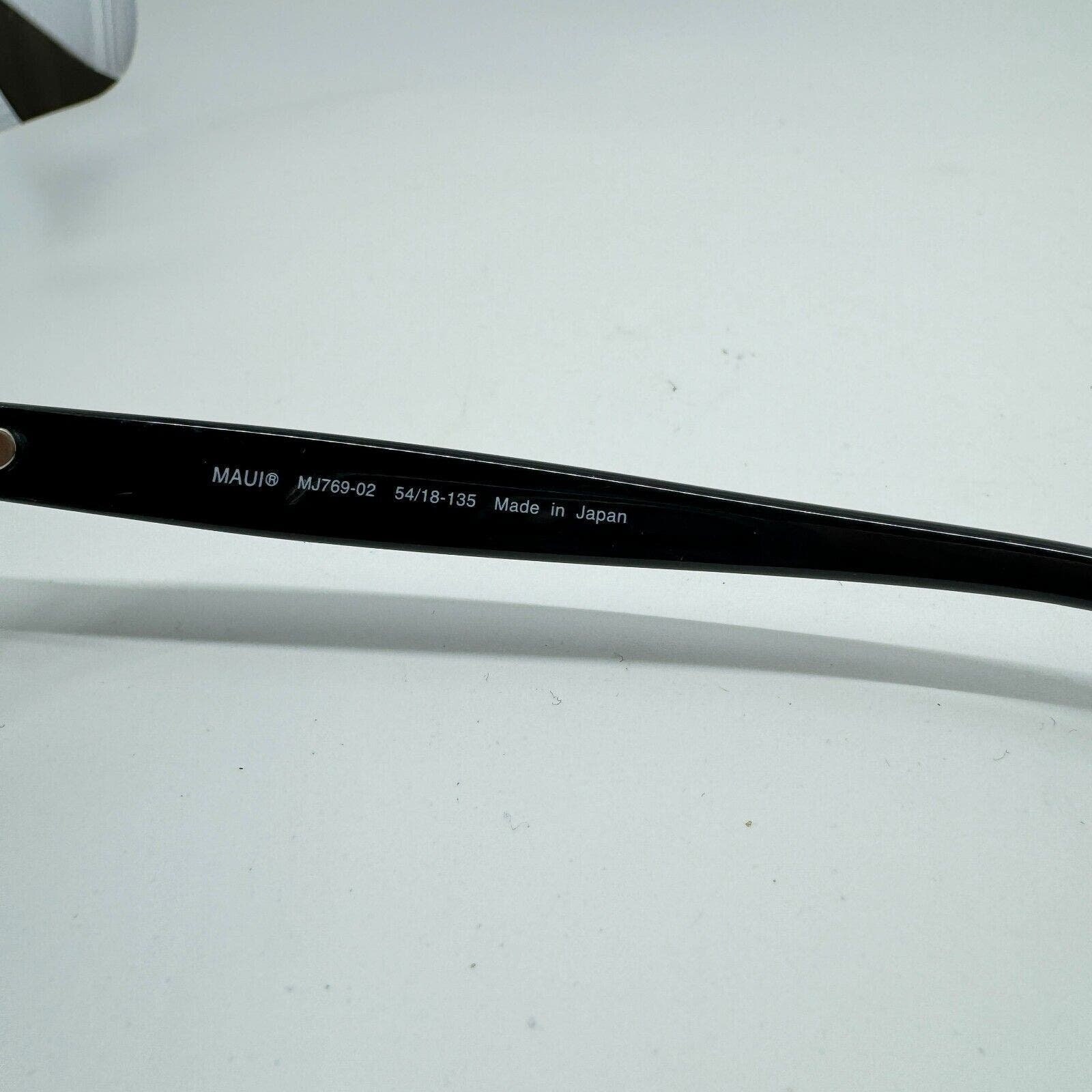 Maui Jim Sunglasses Frames MJ769-02 CANNA 54-18-135‎ Black Full Rim H10980 Makamae Polarized Sunglasses | Maui Jim® main image 4