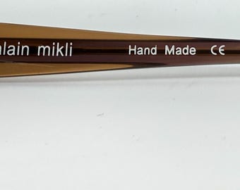 Alain Mikli Eyeglasses A0663 15 Purple Orange 54-18-135  display picture 1