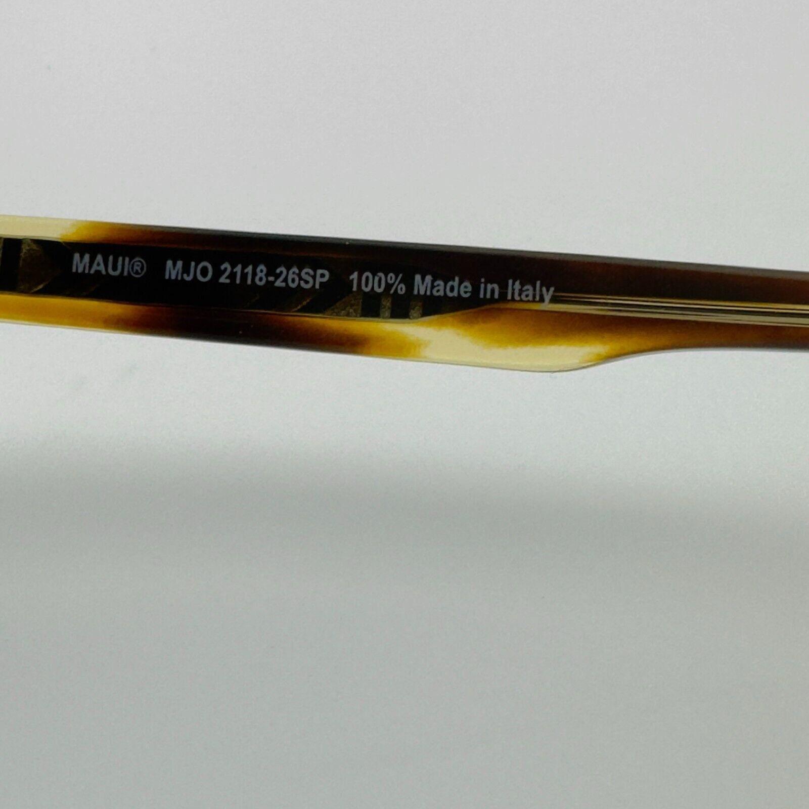 Maui Jim MJO 2118-26SP Tortoise Brown Round Eyeglasses Frames 49-20 145‎ H12357 Maui Jim MJO 2118-26SP Tortoise Brown Round Eyeglasses  main image 2