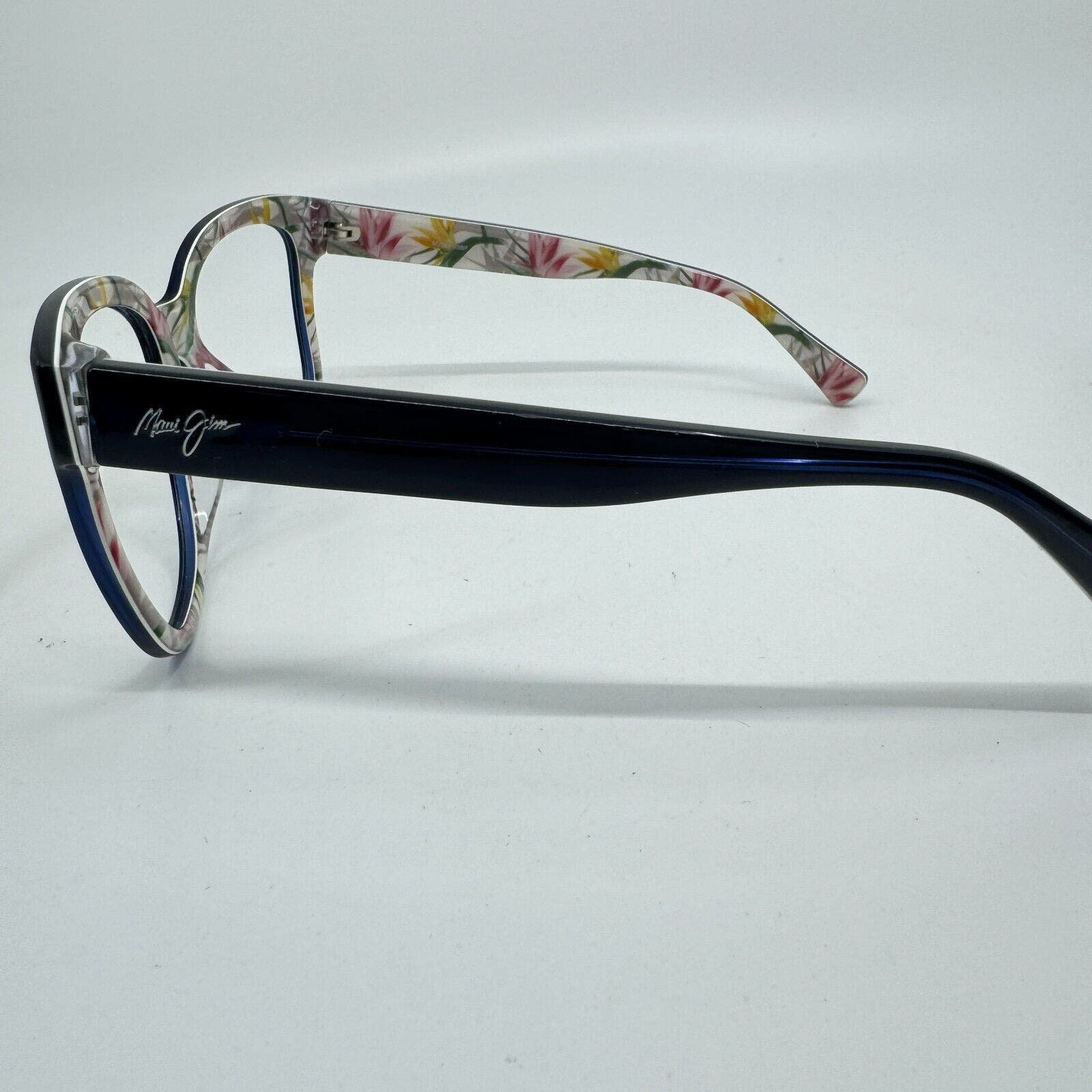 Maui Jim Garden Isle MJ749-03BP 55/18/135 Navy Blue Sunglasses Frame Only H10835 Maui Jim Garden Isle MJ749-03BP 55/18/135 Navy Blue  main image 2