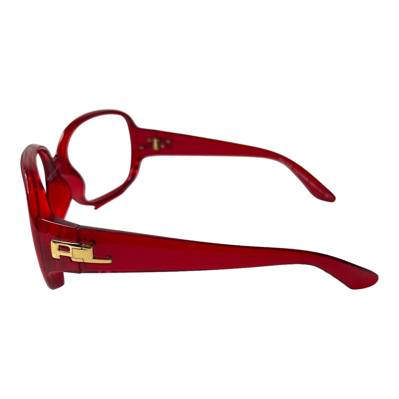 Ralph Lauren Red Oversized Square Sunglasses 5102/8G 61-16-125 Made in Italy Ralph Lauren Red Sunglasses for Women for sale | eBay main image 4