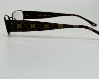 BCBG Purple Frame Eyeglasses Italy Freya Eggplant 51 16 135