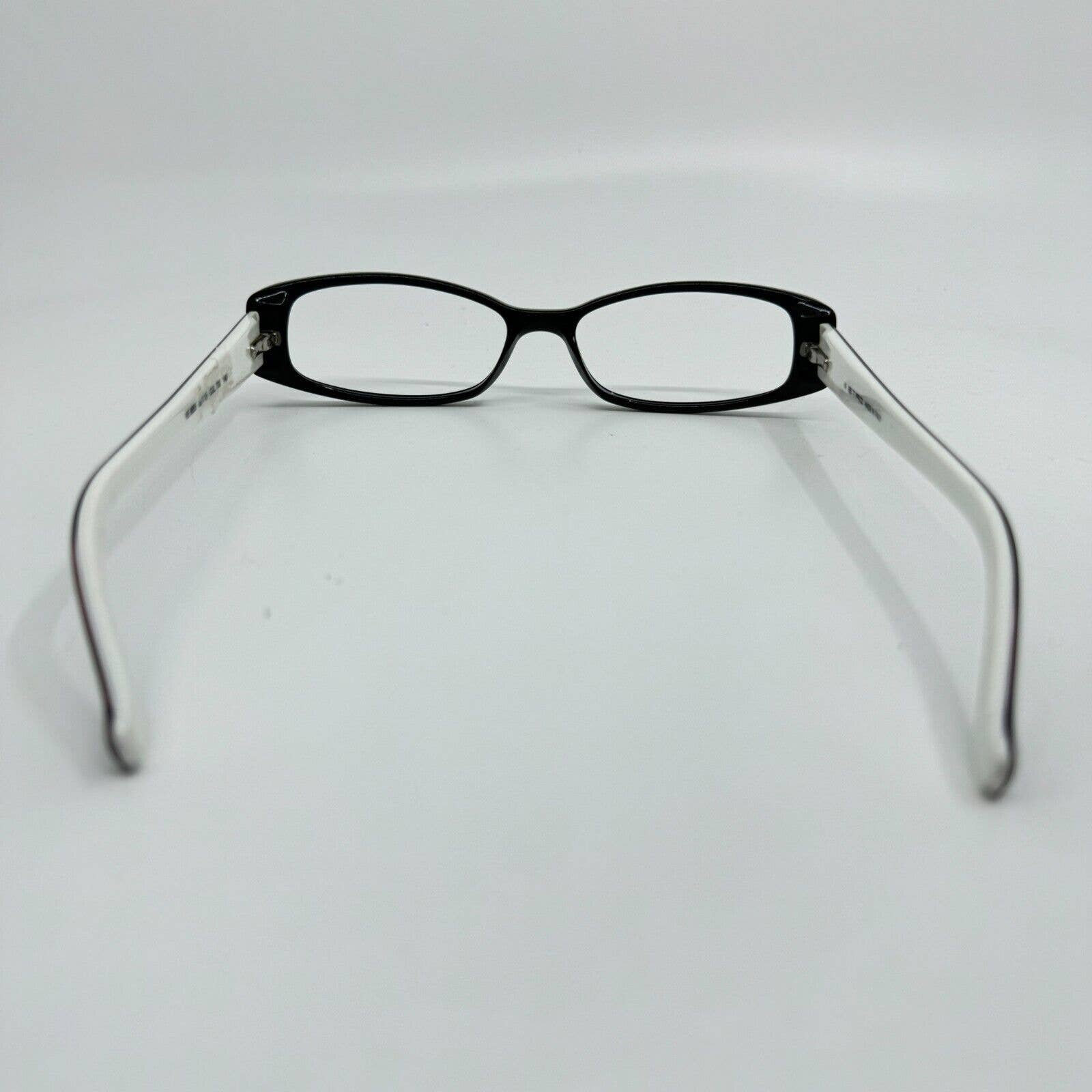 Buy ETRO VE 9855 Black White Rectangular Frames Eyeglasses 