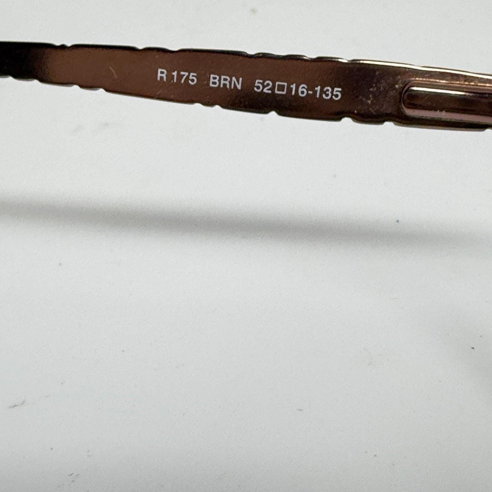 Rampage Eyeglasses R 175 Brown Plastic‎ Women 52-16-135 H18320 Rampage Eyeglasses R 175 Brown Plastic Women 52-16-135  main image 3