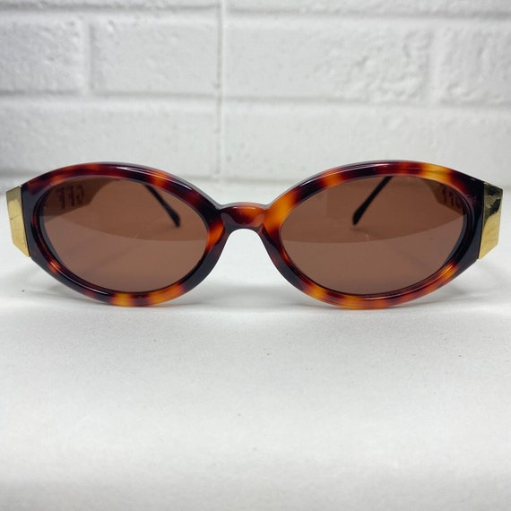 Vintage Gianfranco Ferre GFF 188/S Brown Tortoise 