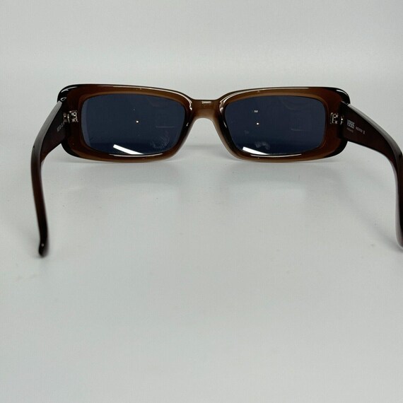 Versus Brown Rectangular Glasses Gray Lens Italy … - image 3