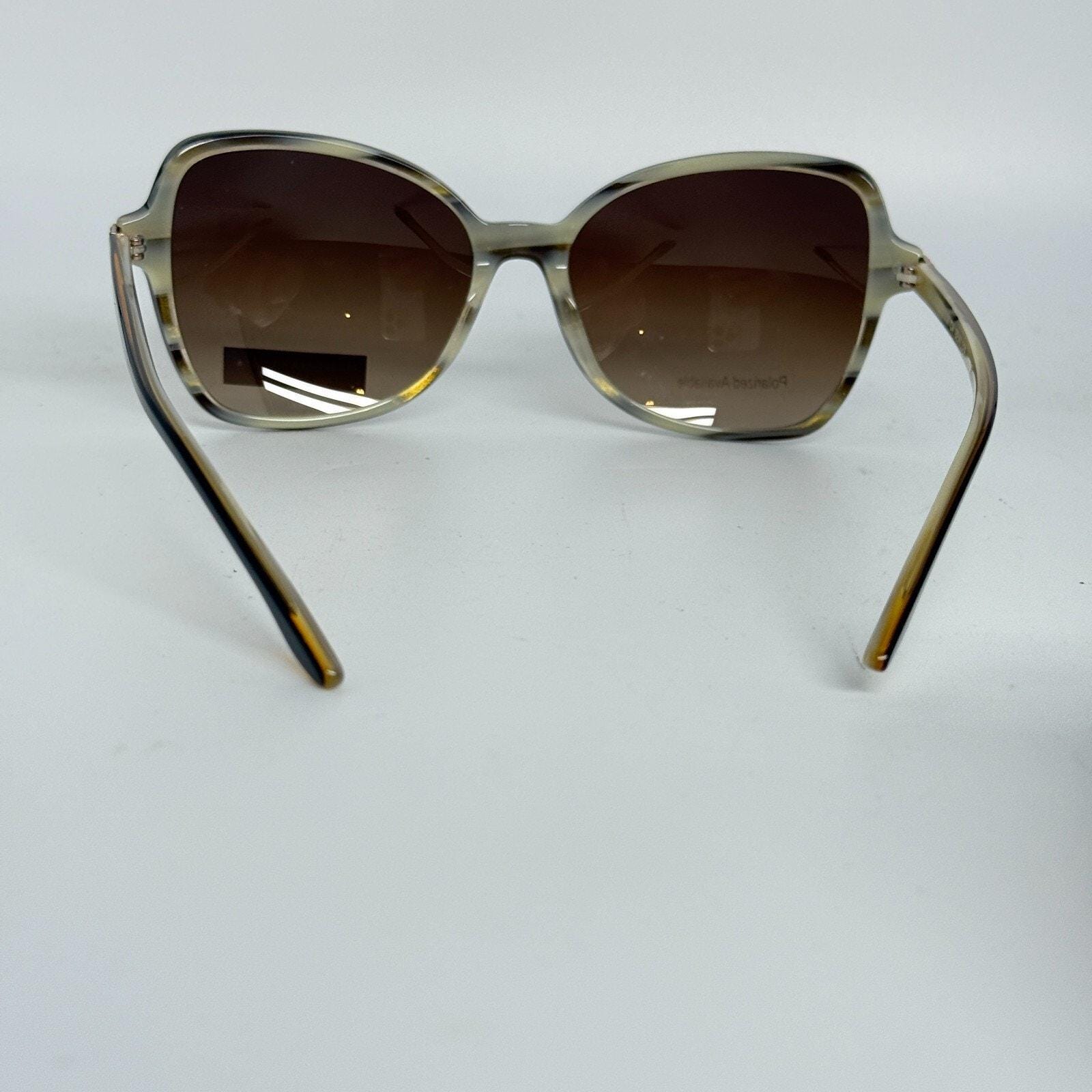 BCBGMAXAZRIA BEWILDER Brown Laminate Sunglasses Frame 57-16  display picture 3