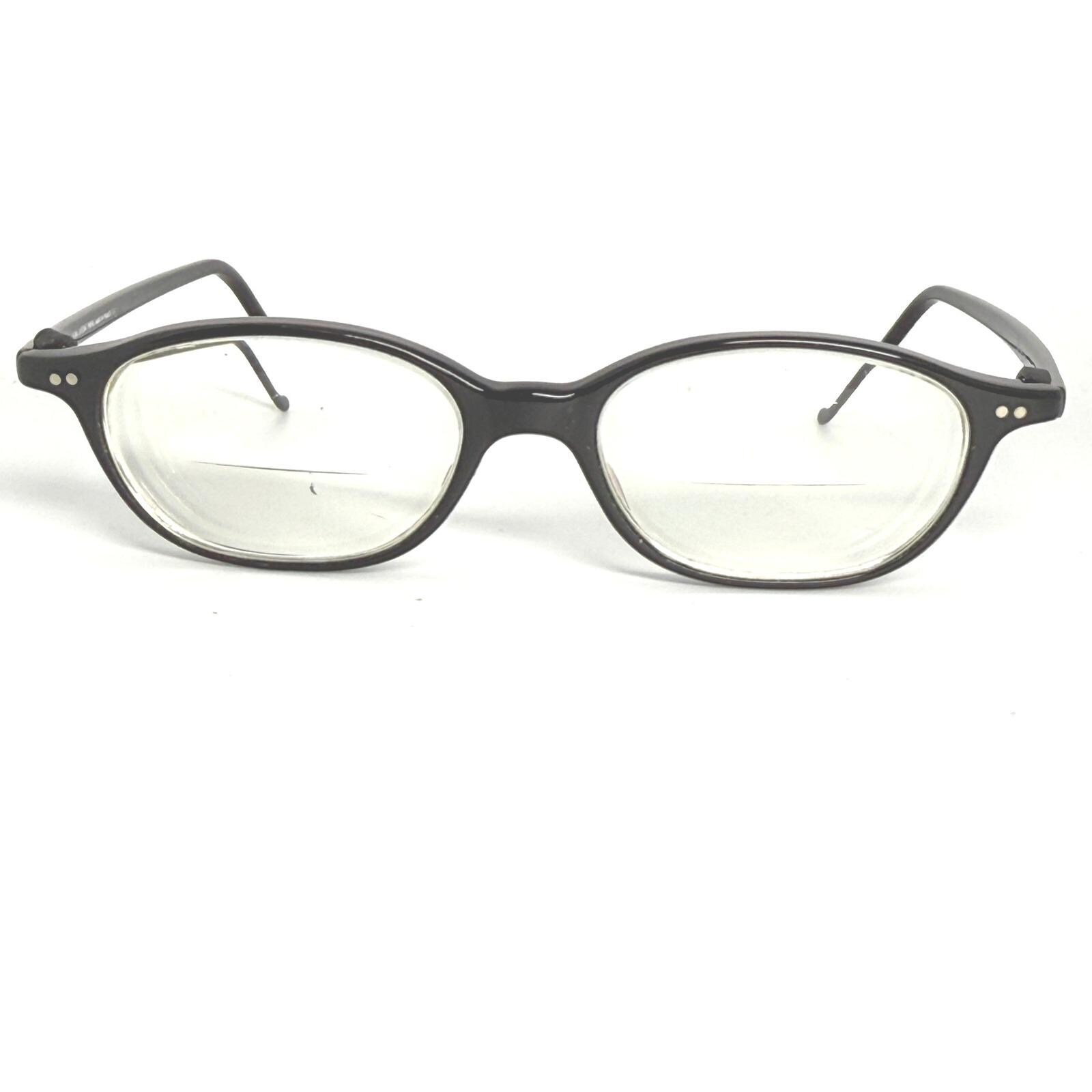 Jean Lafont Paris Jockey 48 100 Black‎ Oval Eyeglasses Frame France 48-16-145 Jean Lafont Paris Jockey 48 100 Black Oval | Mercari main image 2