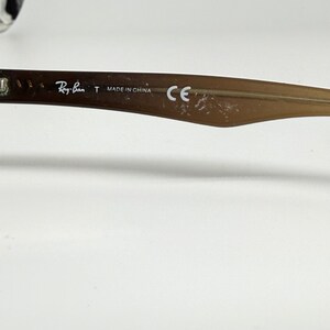 Ray Ban RB 5228 5043 Brown Gradient Square Eyeglasses Frames 53 17 140 21452 image 6