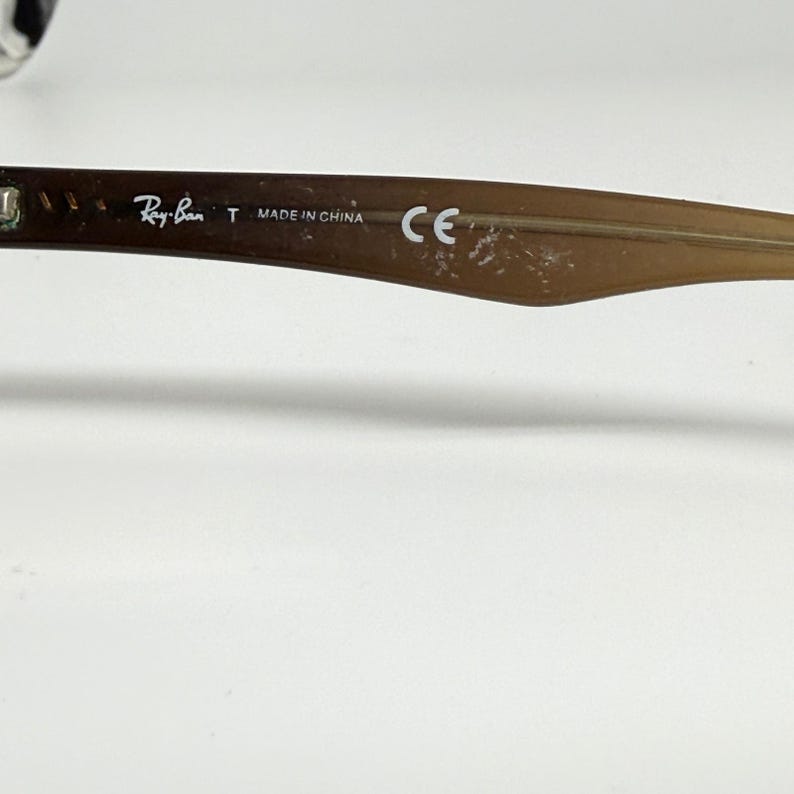 Ray Ban RB 5228 5043 Brown Gradient Square Eyeglasses Frames 53 17 140 21452 image 6