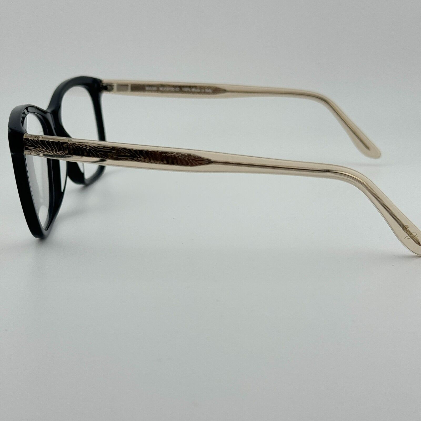Maui Jim Eyeglasses Frames MJO2122-02P Black Clear Fade Cat  display picture 2