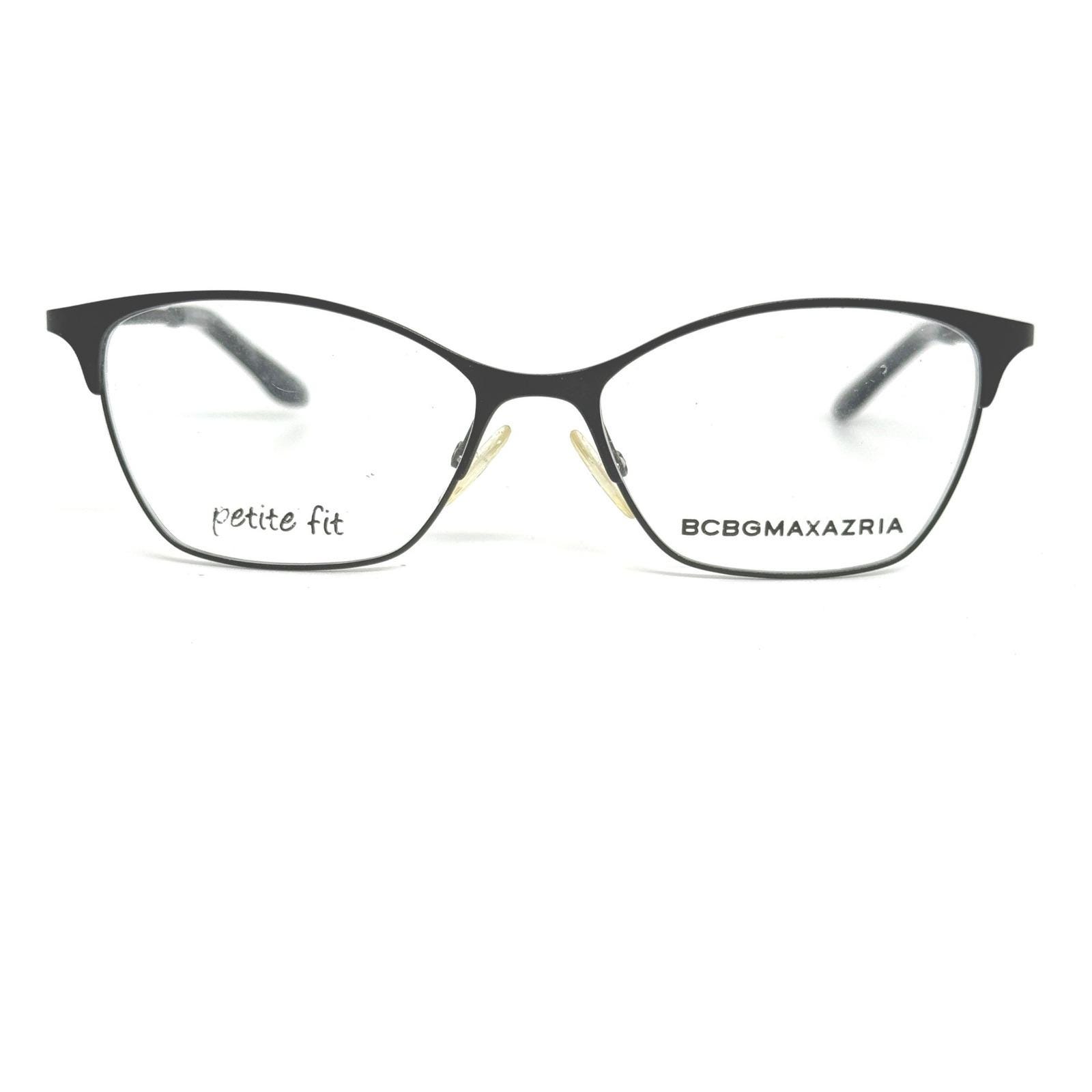 BCBGMAXAZRIA Gisela Black Petite Fit Cat‎ Eye Eyeglasses Frame 48 14 125 21373 BCBGMAXAZRIA Gisela Black Petite Fit Cat Eye Eyeglasses  main image 2