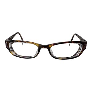 HELIUM Paris Brown Tortoise 4230 Womens Eyeglasses Frame 51-18-140 H3614