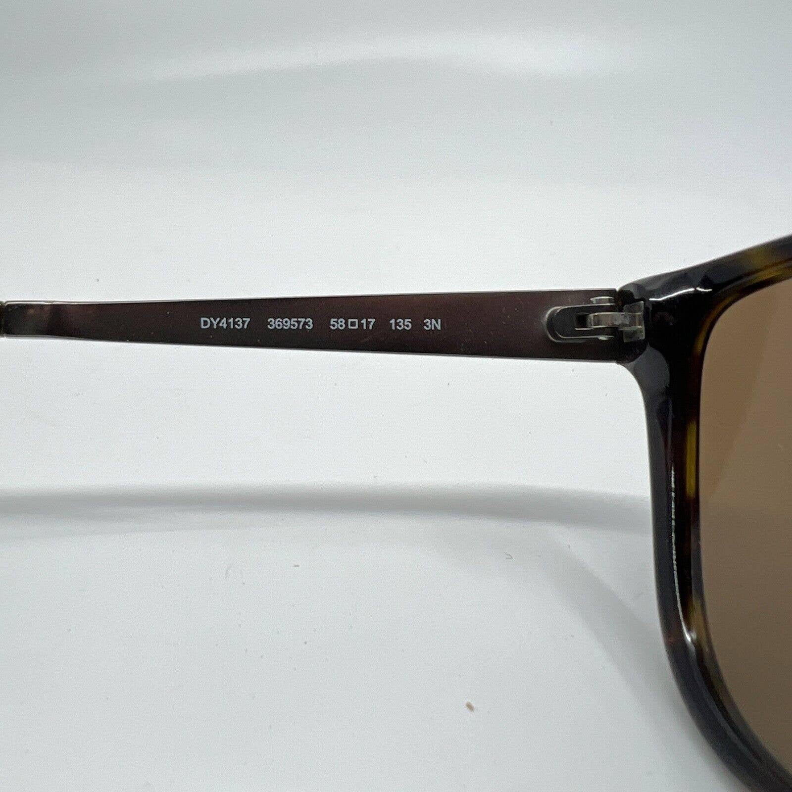 DKNY DY4137 369573 Sunglasses Frame Brown Women\'s Cat Eye 58-17-135‎ H8774 DKNY DY4137 369573 Sunglasses Frame Brown Women main image 3