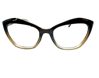 Maui Jim Lotus MJ827-01 Brown Fade Sunglasses Frame Only 56-20-140 H11257