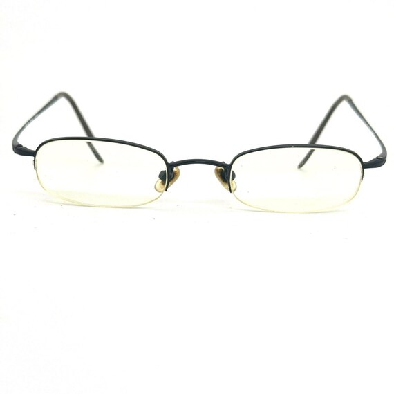 Modo Com Eyeglasses Frame Mod 903 Black Half Rim … - image 1