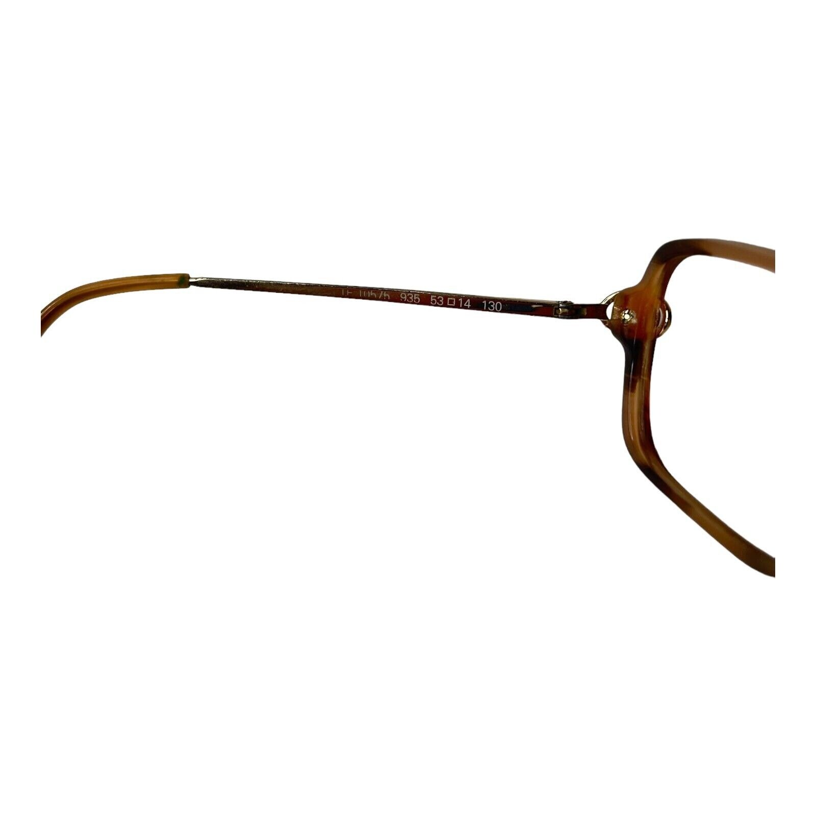 Trussardi Eyes TR 10575 935 Brown Tortoise Gold Rectangular Eyeglasses 53-14-130 Trussardi Women Eyeglass Frames for sale | eBay main image 4
