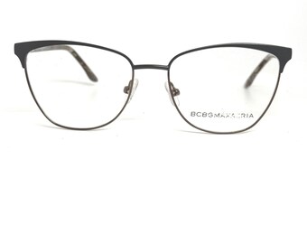 BCBGMAXAZRIA Nannette Teal Eyeglasses Frames Cat Eye Made Italy‎ 53 17 135 21372 NANNETTE Eyeglasses - BCBG Max Azria Authorized Retailer  main image 2