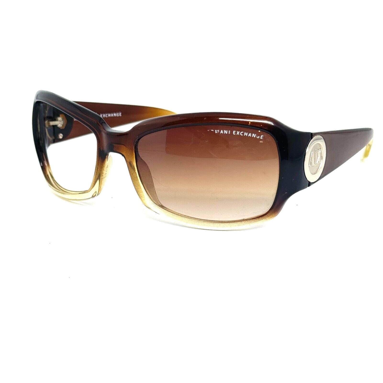 8月終了。EMPORIO ARMANI リブカットソー ブラウン L　変形ネック Armani Exchange AX 062S DC5 5F Sunglasses Frames Only Brown