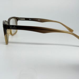 Ray Ban RB 5228 5043 Brown Gradient Square Eyeglasses Frames 53 17 140 21452 image 2