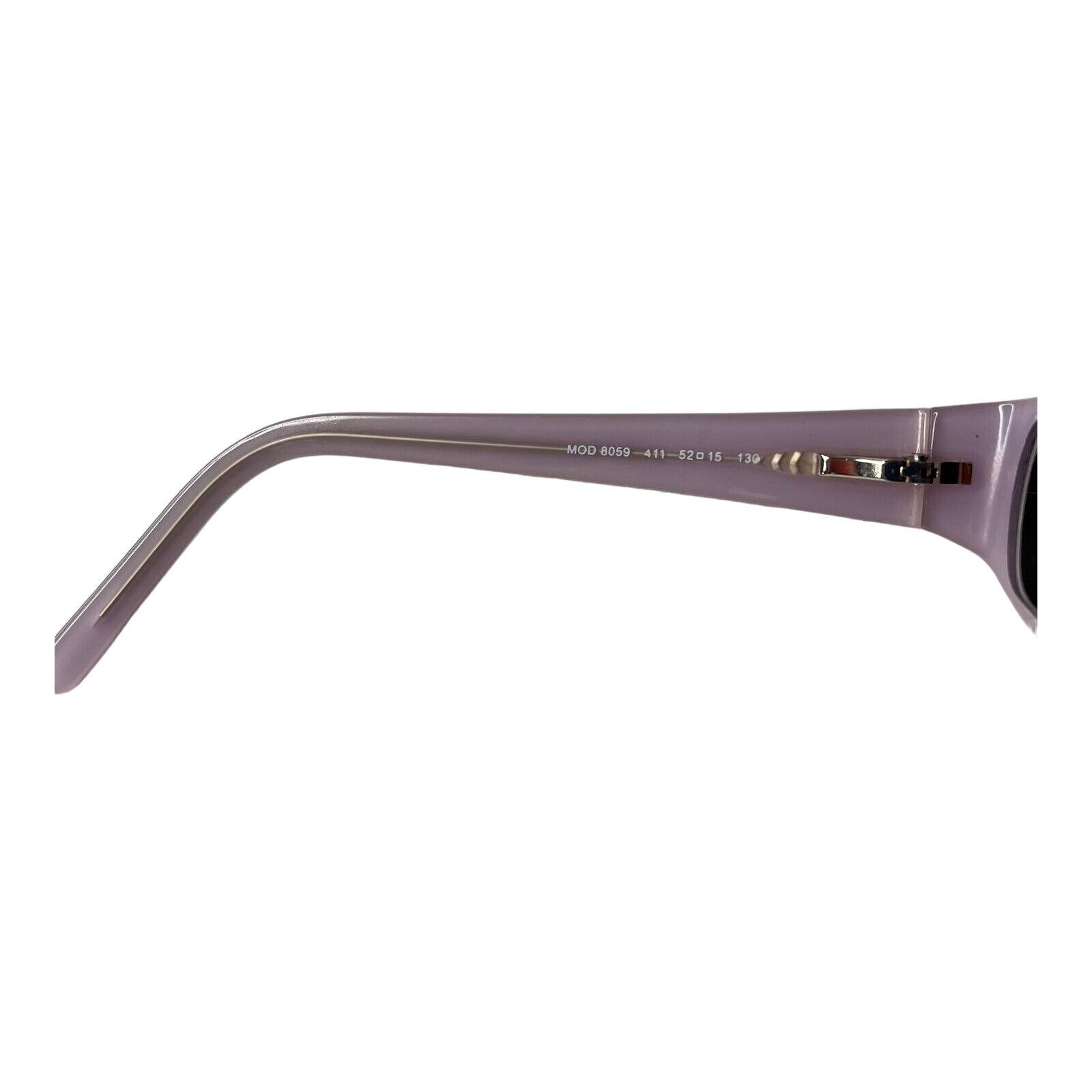 Versus Versace MOD 8059 411 Sunglasses Black Lavender Rectangle Greek 52-15-130 Versus by Versace Eyeglasses Frames MOD.8059 411 Black  main image 2