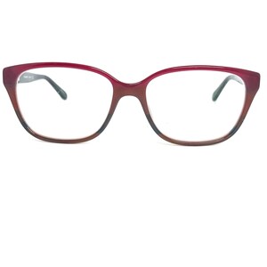 Coach HC 6103 5445 Burgundy Tortoise Gradient Square Eyeglasses 54-16-140 H15930
