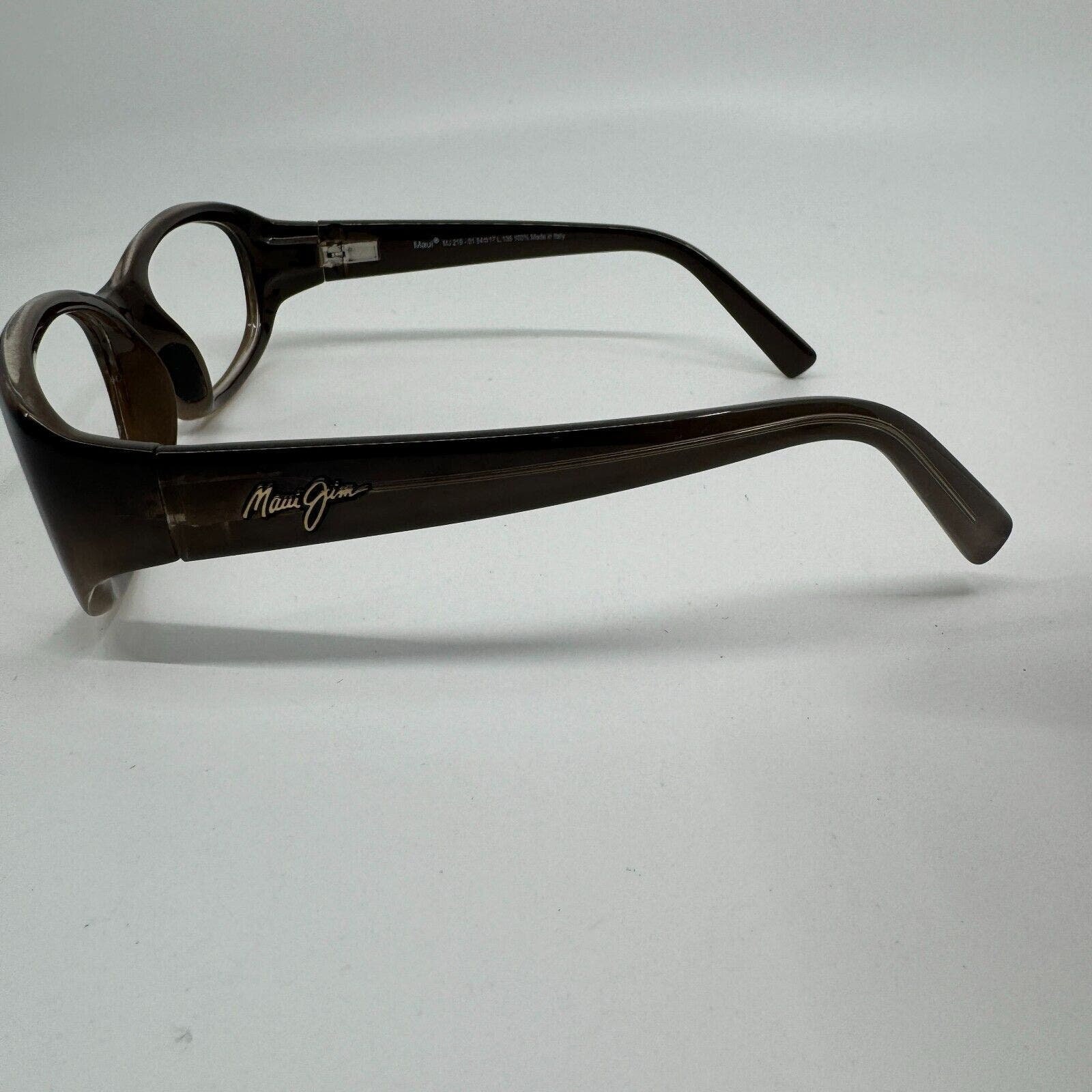 Maui Jim Sunglasses Frame MJ219-01 54-17-135 Punchbowl Brown‎ Full Rim H10760 Maui Jim Sunglasses Frame Only MJ219-01 Punchbowl Brown  main image 2
