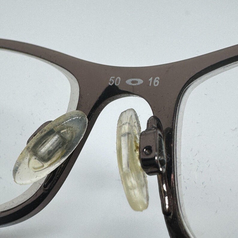 Oakley Brown Metal Rectangular Frame Eyeglasses OX5083-0450 50-16-134 H14452 image 7