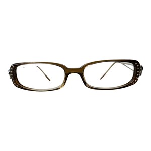 Gianni Versace Womens Eyeglasses Frame White Gold 771 56-14  display picture 1