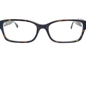 Coach Brooklyn HC 6040 5001 Dark Tortoise Brown Eyeglasses Frames 52-16 H15989