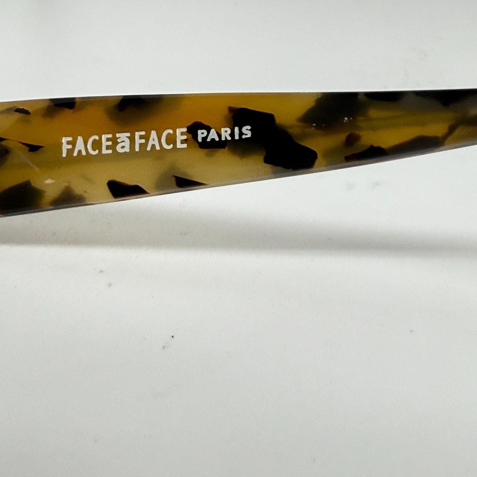 Face a Face Elvis 1 Eyeglasses FRAMES 689 Brown 50[]13-130  display picture 2