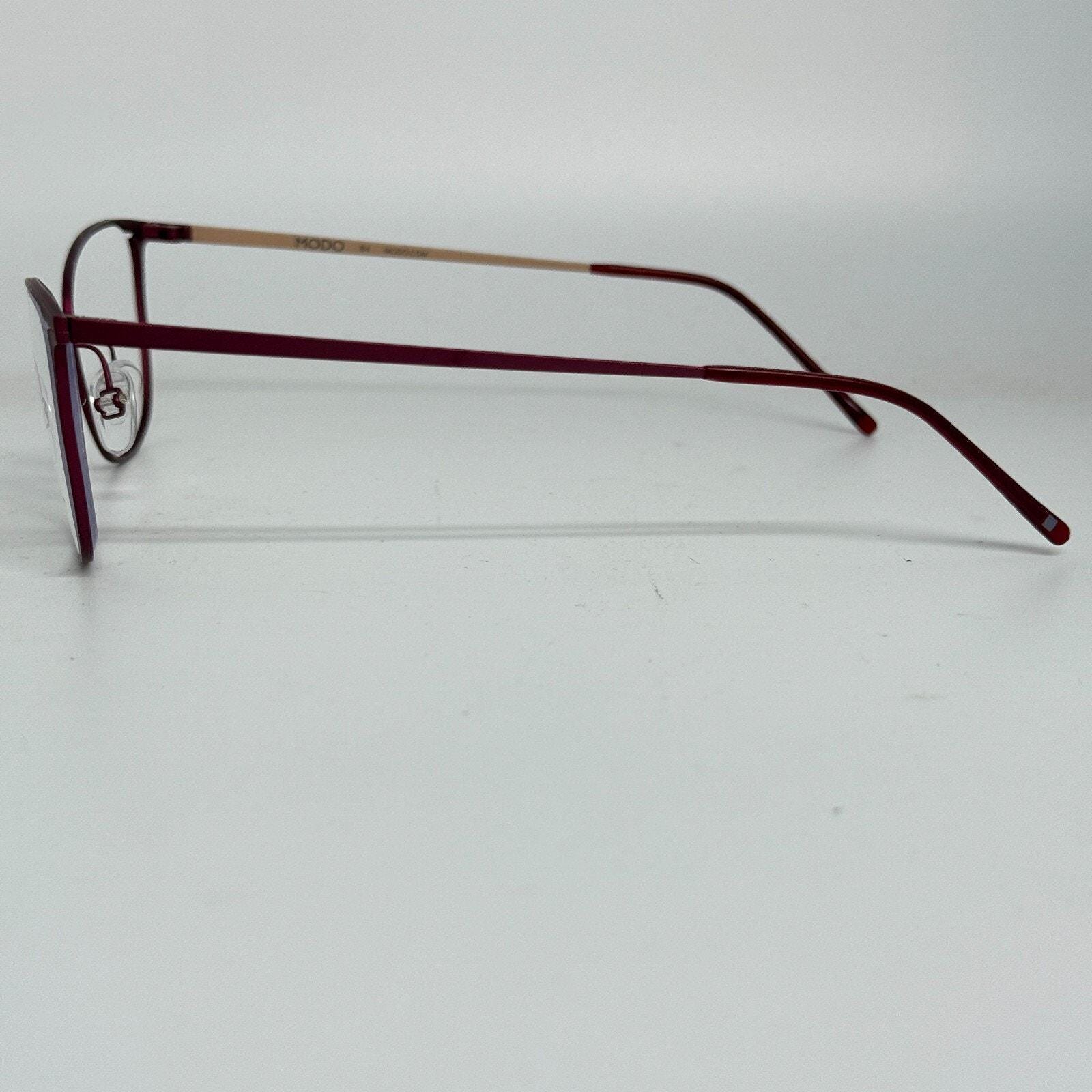 MODO Eyewear Model‎ 4253S Burgundy 52-16-142 Titanium Eyeglasses H17906 Modo 4253s - Bomarr Opticians main image 4
