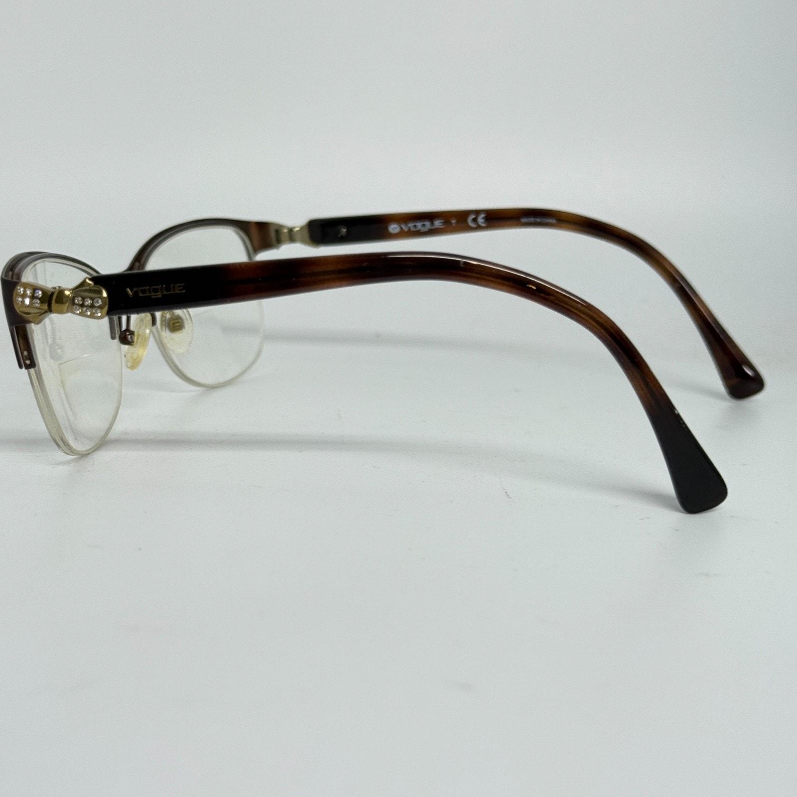 VOGUE Eyeglasses VO4027-B 934 Frame Half Rimless 55 [] 18‎ 135 H18675 VOGUE Eyeglasses VO4027-B 934 Frame Half Rimless 55 [] 18  main image 2