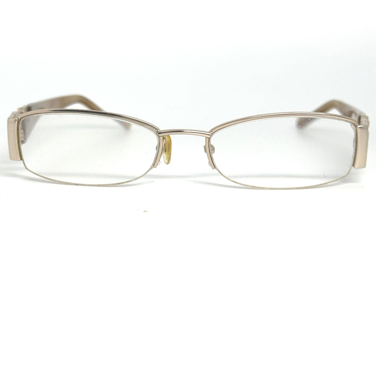 Mad in Italy Turandot Eyeglasses Taupe Gold Cat Eye Frames 51-17-140 C01 Rose Gold Cat-Eye Glasses #3219519 | Zenni Optical main image 3