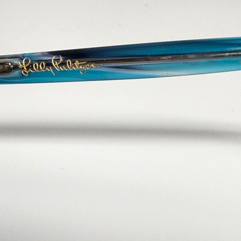 Lilly Pulitzer Lilah Eyeglasses Frames Blue Teal Tortoise Shell 52-16-135 image 6