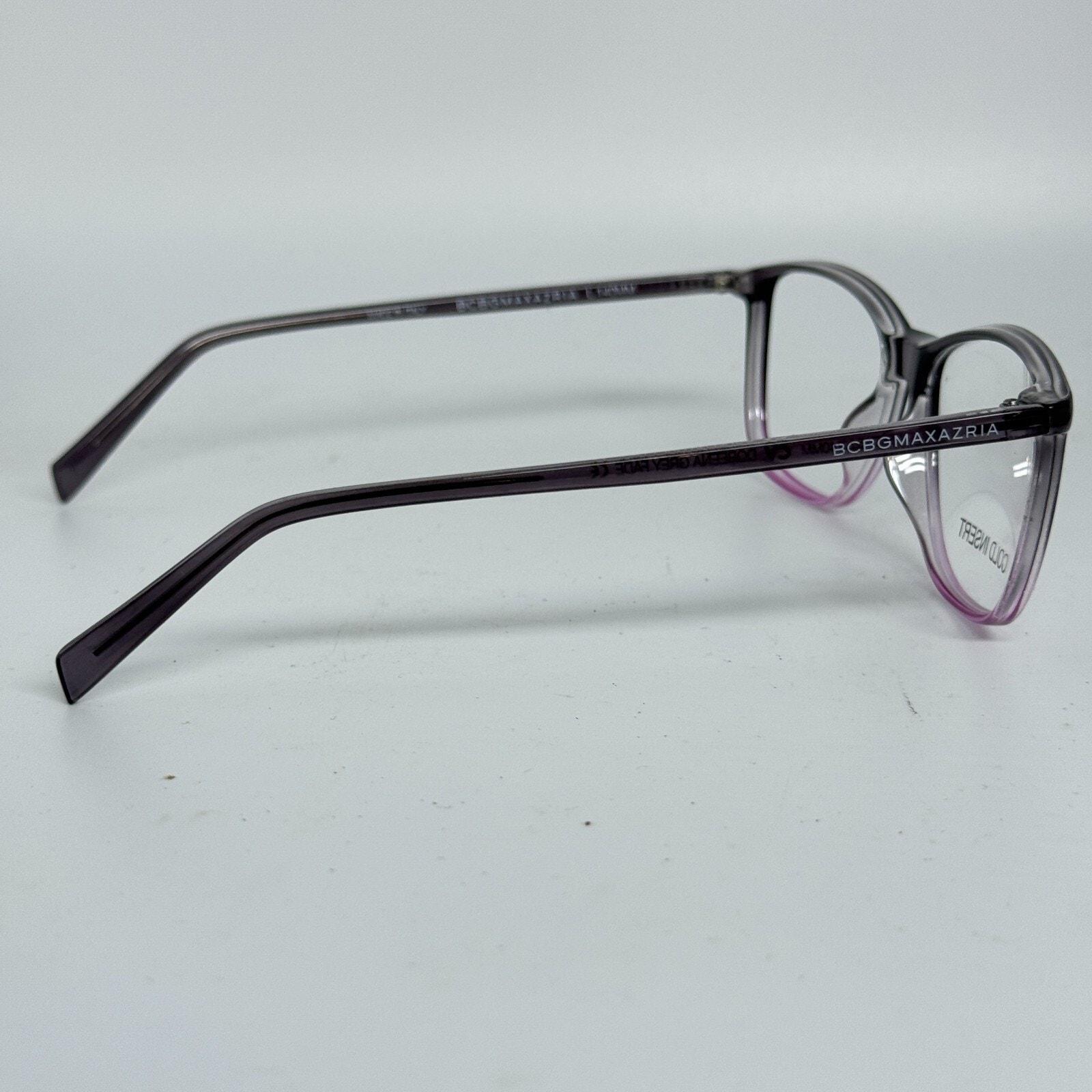 BCBGMAXAZRIA Doreena Gray Horn Fade EYEGLASSES FRAME 54-15  display picture 2