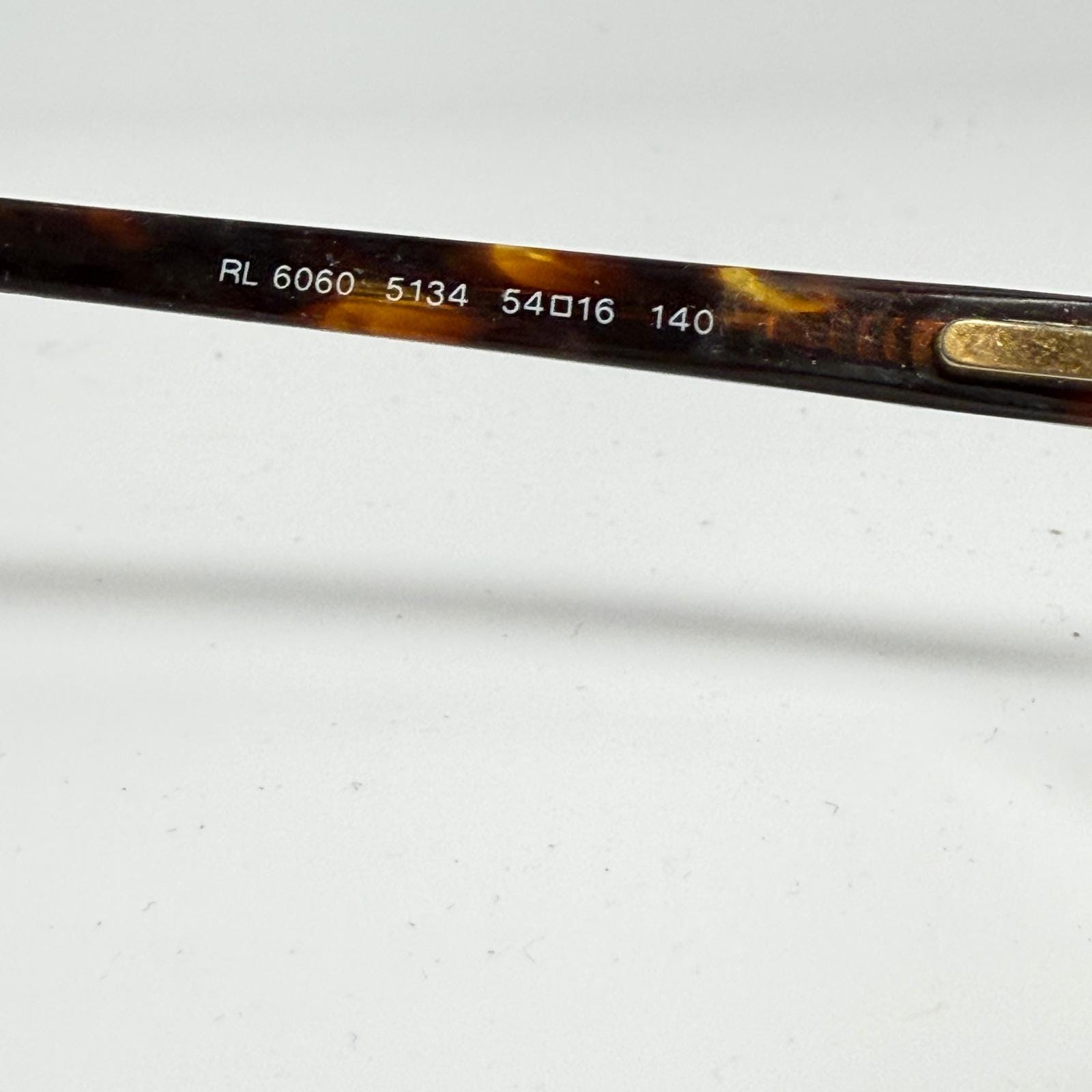 Ralph Lauren RL 6060 5134 Eyeglasses Tortoise Shell Women