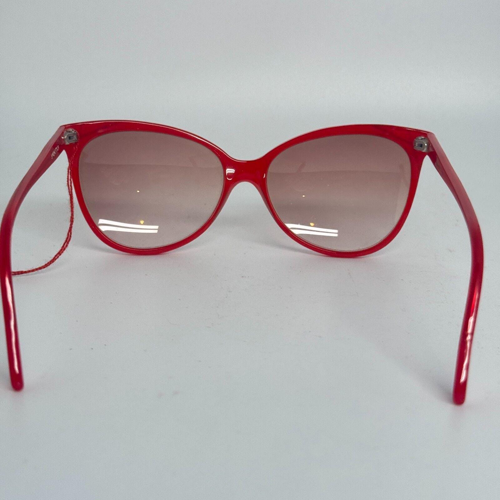 Simonottica Vintage Rare Sunglasses Red Papippen Cat Eye  display picture 3