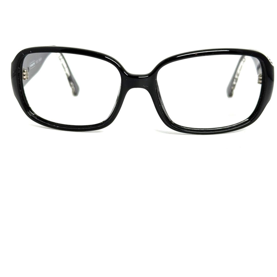 Coach S3011 BLACK 55-16-120 Black/gray Crystal Full Rim  display picture 3