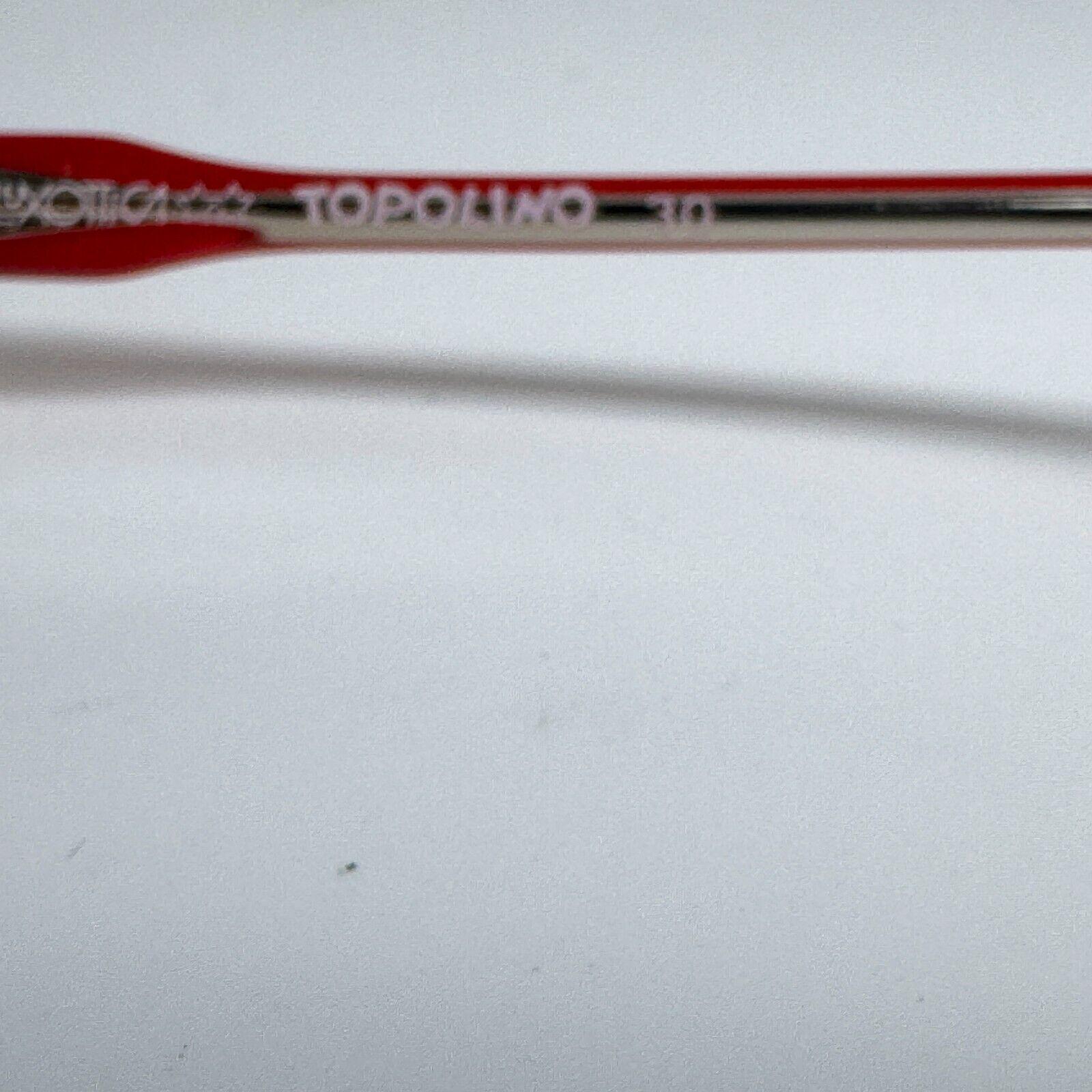 Luxottica Vintage Eyewear Frame Topolino Frame Walt Disney Productions‎ H15295 Luxottica Topolina Red Oversized Eyeglasses Walt Disney  main image 4