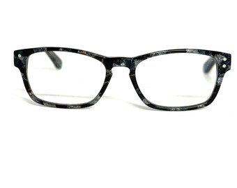 Corinne Edie GRY 3543-2.00 Gray Tortoise Rectangular Reading Glasses Eyeglasses HaloEyewear - Etsy New Zealand main image 3