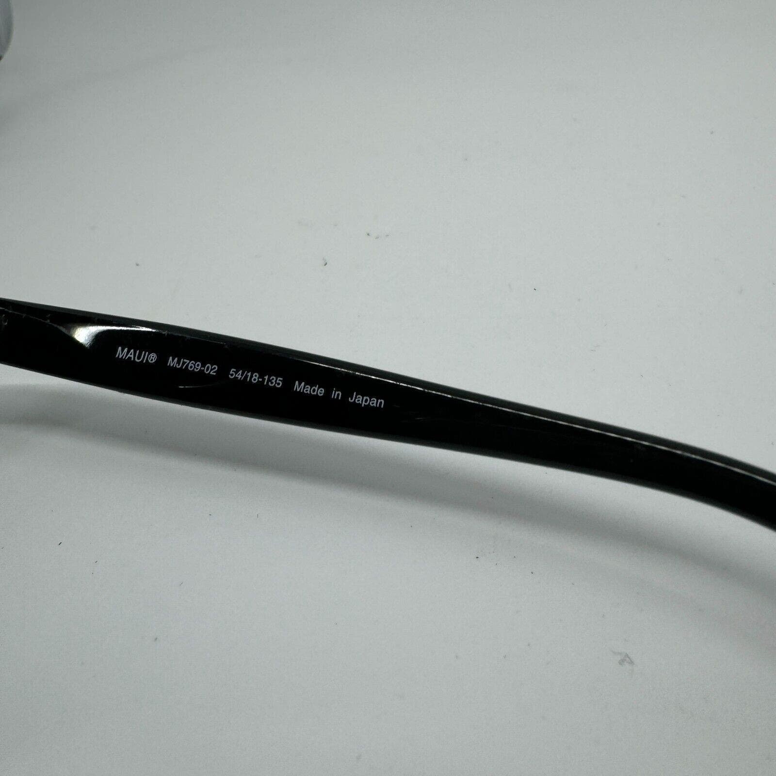 Maui Jim Japan CANNA MJ769-02 54-18-135 Black Women