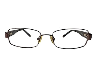 COACH Womens Eyeglasses MONA 1008 Dark Brown 51-17-135 Designer Glasses H4762