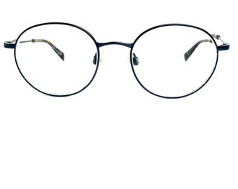 Warby Parker Eyeglasses Wyatt 3972 Navy Blue/rose Gold  display picture 1