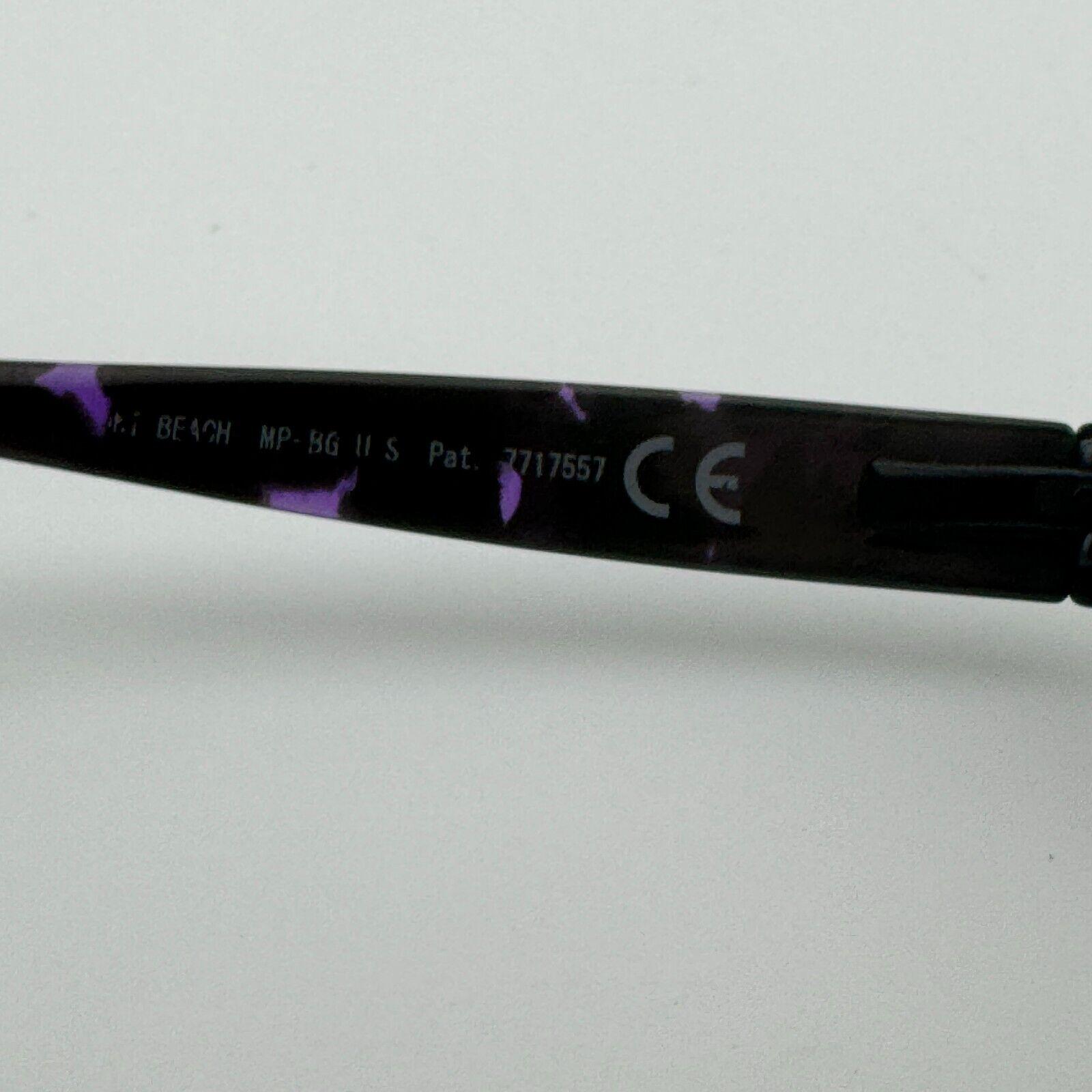 Maui Jim KOKI BEACH MJ433-28T 56-16-130 Purple/Black‎ Sunglasses Frame 12868 Maui Jim Koki Beach MJ 433-28T Black Purple Sunglasses  main image 2