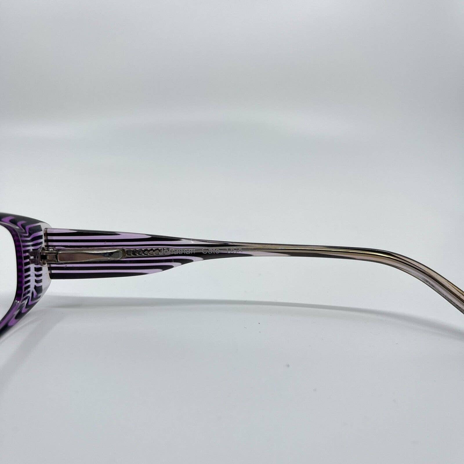 JONATHAN CATE Eyeglasses‎ Frames 51-17-140 PURPLE/BLACK H6495 Jonathan Cate Eyeglasses Frames 51-17-140 PURPLE/BLACK H6495  main image 3