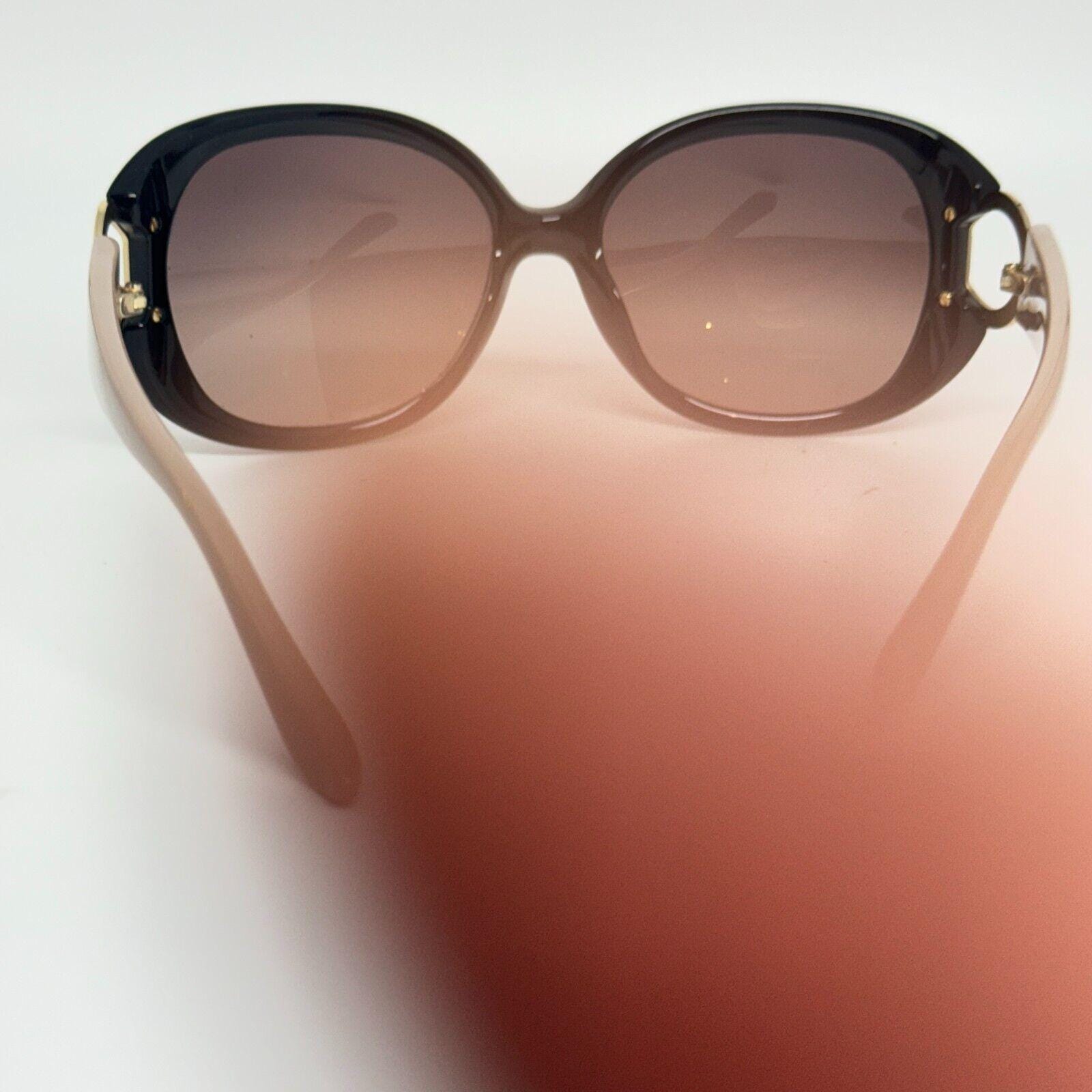 Salvatore Ferragamo SF668S Brown Oval Taupe Gradient Sunglasses Salvatore Ferragamo Women main image 4