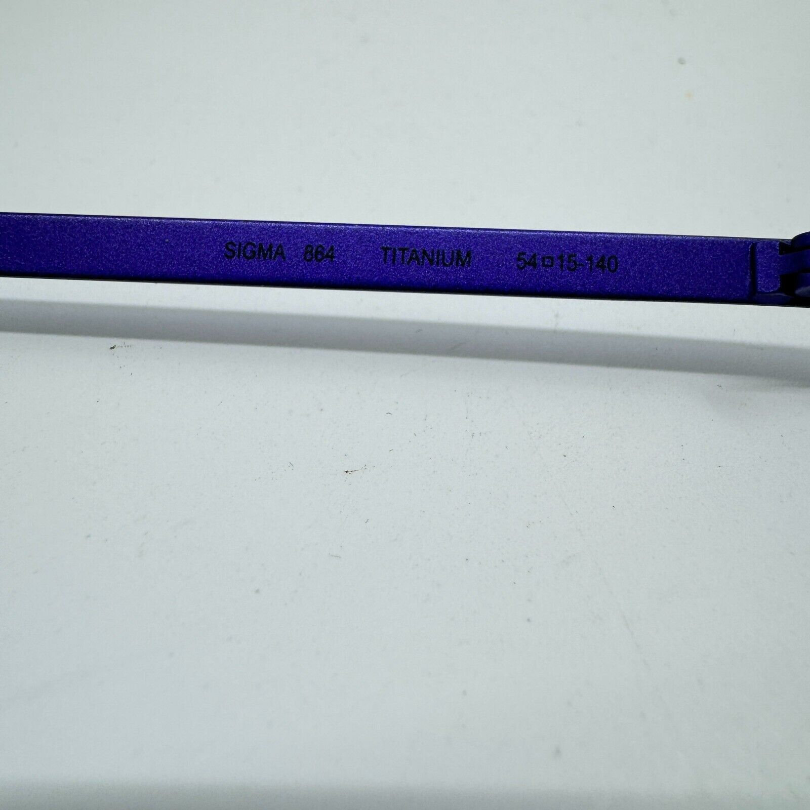 Denmark Sigma 864 Titanium Eyeglasses Frames Purple Handmade  display picture 3